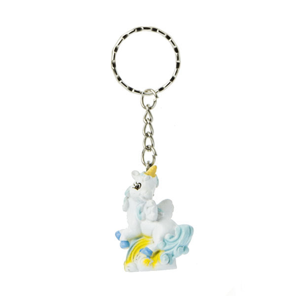 Portachiavi Con Diamante Unicorno E Farfalle - Kit Fai Da Te Per Bambini, Decorazione Brillante