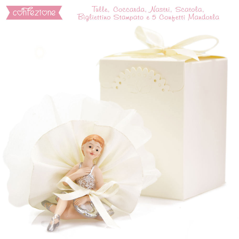 Bomboniere Comunione Femmina – Sacchetti In Organza Rosa Con Crocifisso Argentato E Nastri, Completi Di Confetti – Made In Italy, Personalizzabili