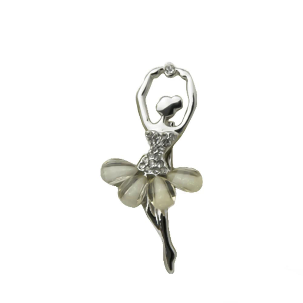 NICENEEDED 6 Spille Ballerina Con Cristalli E Strass, Ali Decorative, Spille Per Vestiti Da Sposa E Accessori Moda, Multicolore - 5