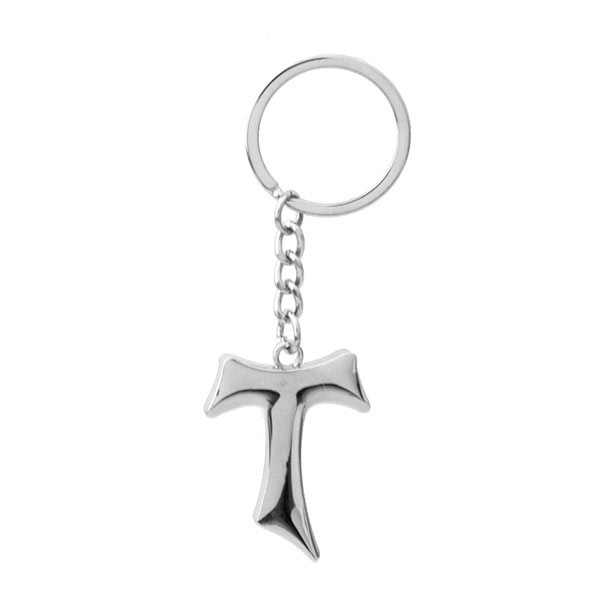 Portachiavi Con Croce In Acciaio Inossidabile - Regalo Religioso Cattolico - Elegante E Pratico Per Chiavi Di Casa, Auto E Borsa - 3