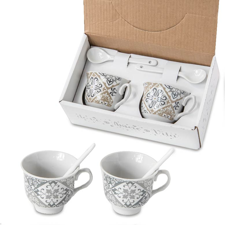 Set Di 2 Tazzine Espresso Nespresso Origin Collection – Porcellana Bianca