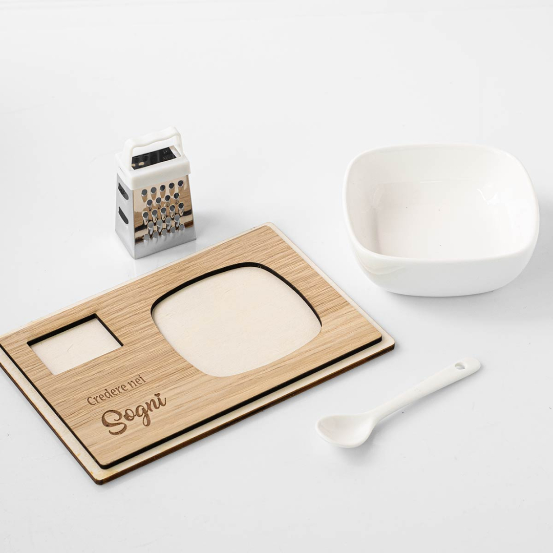 Tagliere In Bambù "Ruba Tutti I Colori E Dipingi La Tua Vita" - Michela - Foto 6