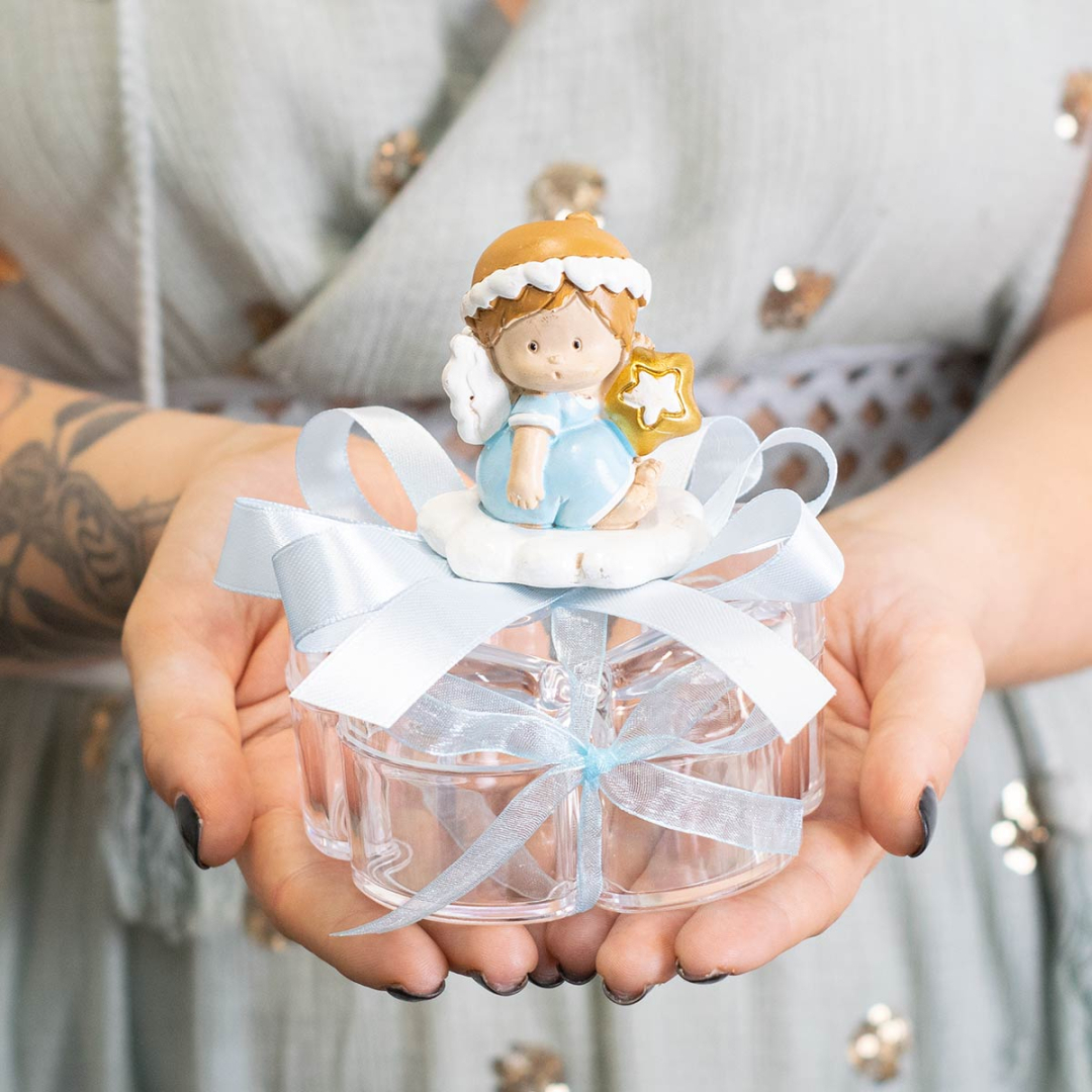 Scatole Portaconfetti Per Gender Reveal Baby Shower E Battesimo Regalo Per Ospiti Maschietto O Femminuccia Bomboniere E Decorazioni Per Feste Di Compleanno Bambini