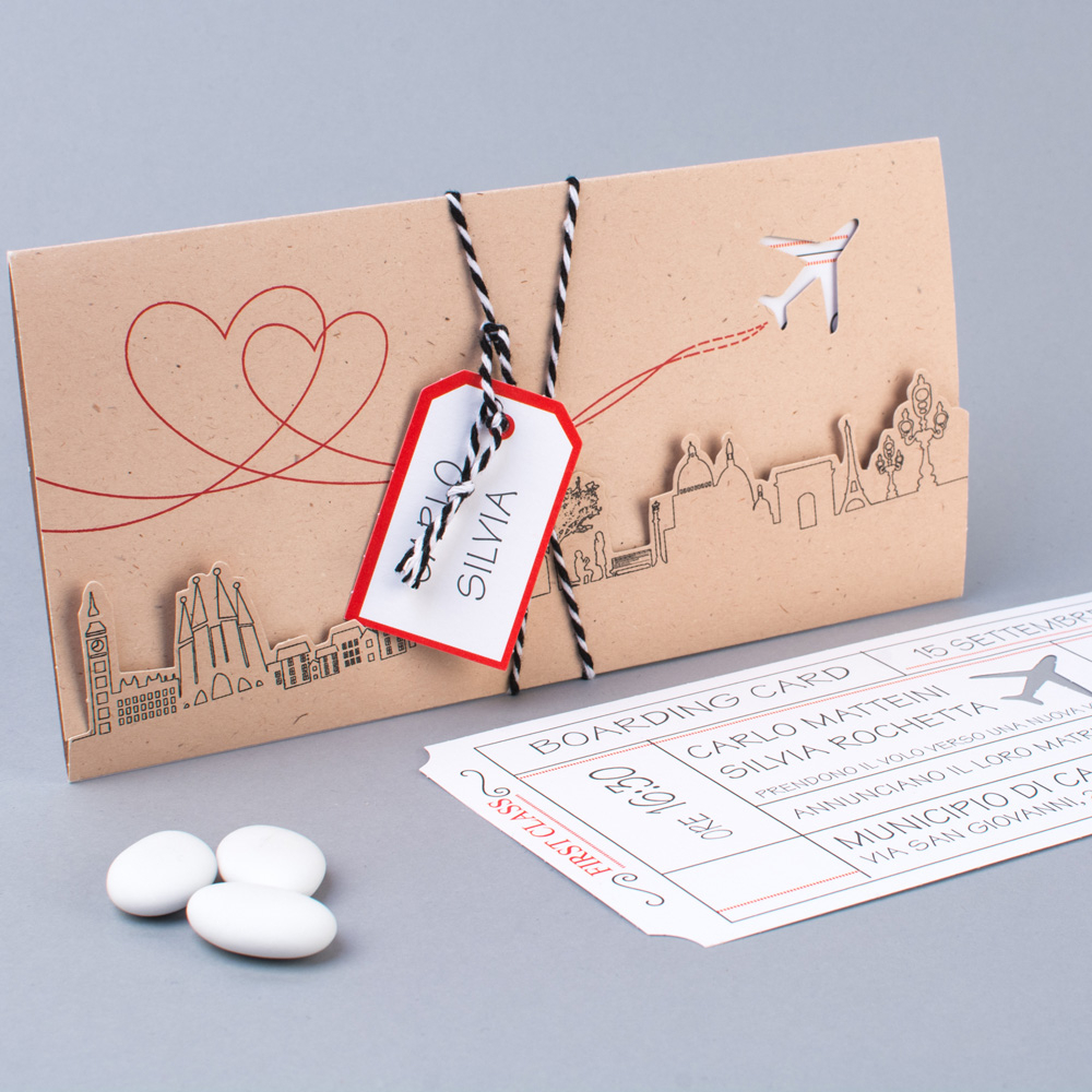 Gemelli Da Uomo A Tema Aereo Commerciale Jet - Pilota - Matrimonio - Confezione Regalo