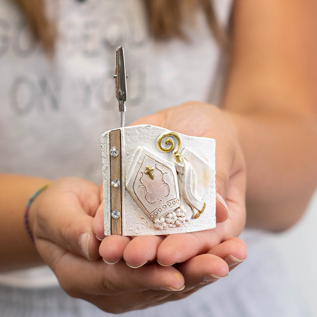 Segnaposto Cresima E Comunione - 15 Pezzi Personalizzabili, Cartoncino 200gr, Per Eventi - Foto 3