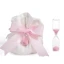 Bomboniere o Segnaposto 2027 Clessidra mini in vetro con sabbia rosa