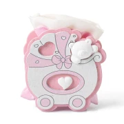 Bomboniere Battesimo Nascita Bimba carrozzina rosa