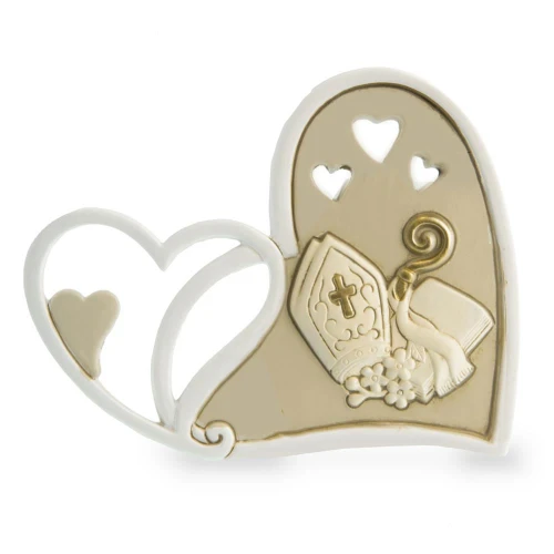 Bomboniera Cresima 2020 idea Icona Cuore con Simbolo