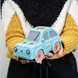 Bomboniera Comunione auto fiat 500 grande