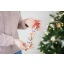 Segnaposto per Natale confezione di 6 cioccolatini con disegni natalizi