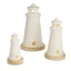 Bomboniere Faro in ceramica a LED Idea Tema Mare