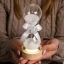 Bomboniere 2027 Nozze di Diamante Clessidra con base LED personalizzabile