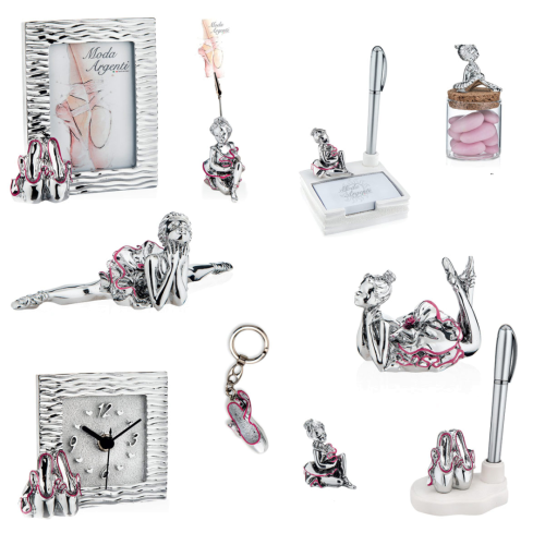 Idea Bomboniera e Regalo Ballerina in Argento