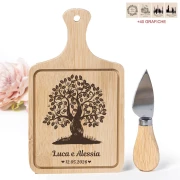 Bomboniere Matrimonio tema Albero della vita Utili Personalizzate Tagliere