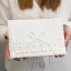 Guest book in pizzo con strass Personalizzato