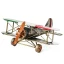 Bomboniere modellini in metallo artigianali vespa 500 e aeroplano