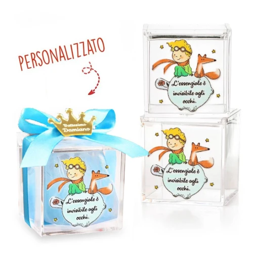 Bomboniere Piccolo Principe Scatolina Portaconfetti