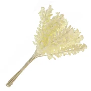 mazzetto 12 pezzi nebbiolina panna sintetica