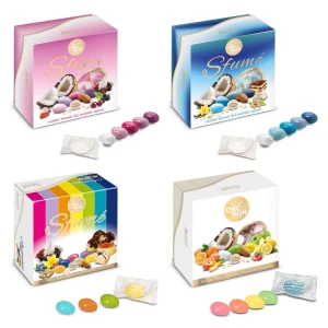 Confetti Sfumè Sfumati - Confezionati singolarmente a vassoio - Buratti