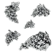 Grappolo d'Uva in Argento Idee Bomboniere e Regali