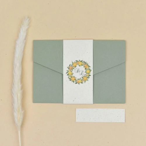 Partecipazioni Matrimonio Eleganti - Corolla