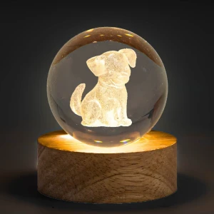 Bomboniere 2026 Sfera LED Cane Cagnolino