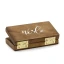 cuscino portafedi Matrimonio Originale Scatolina legno Rustica