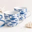 Idee Bomboniere Originali Set 2 tazzine da caffè tema mare