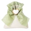 Ultimi 33 pezzi Sacchettino Rustico Portaconfetti Verde con fiocco ed applicazione cuore
