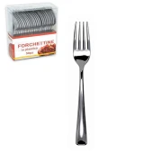 Forchettine da dolce in plastica confezione 50 pz