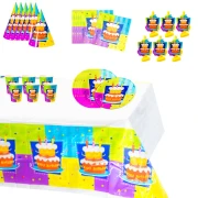 Coordinato Tavola Compleanno- Kit Risparmio da 31 pz