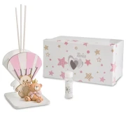 Bomboniere Battesimo e Nascita Bimba Profumatore Mongolfier