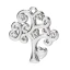 Ciondolo Bomboniere Albero della Vita Moderno con Strass