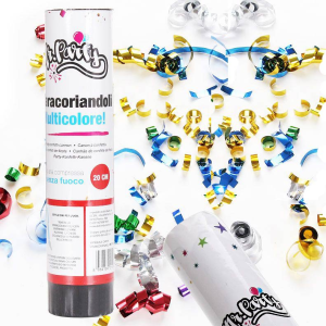 tubo sparacoriandoli coriandoli colorati economico