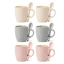 Idee Bomboniere Originali Set 2 tazzine da caffè colorate con cucchiaino
