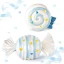 Bomboniera 2027 Battesimo e Nascita Maschio LED Candy & Lollipop in Porcellana Luce LED
