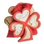 Bomboniere Laurea Sacchetto Portaconfetti Trifoglio Shabby Chic