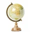 Mappamondo grande con base in legno stile vintage lucido idea Bomboniera o regalo