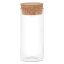 Barattoli in vetro borosilicato con tappo di sughero di alta qualità