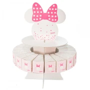 Torta Portaconfetti Battesimo e Nascita Bomboniere Disney Topolina Minnie