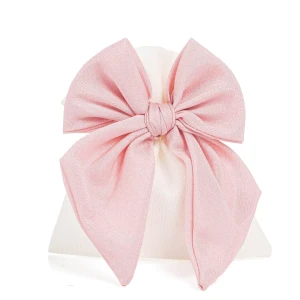 Bomboniere 2025 Linea Brillo Sacchettino Portaconfetti con fiocco Rosa