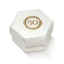 Scatoline portaconfetti Nozze D\'Oro stile ceralacca con numero 50