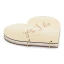 Guest book matrimonio originale in legno a Cuore "Yes i do"