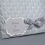 Partecipazione Nozze Elegante argentata a forma di pochette - Silver
