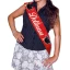 Fascia scritta "Dottoressa"168 x 10 cm per festa di Laurea