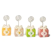 ⚡ OFFERTISSIMA Bomboniere e Segnaposto  Clip a forma di Pacco in ceramica con frasi