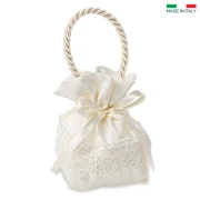 Sacchetto elegante ricamato Made in Italy