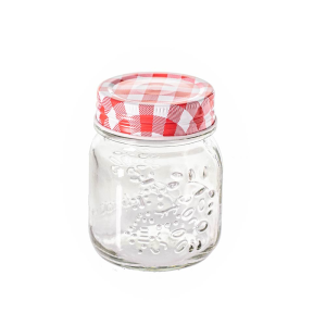 Barattolino Vetro 150 ml per miele marmellate e spezie