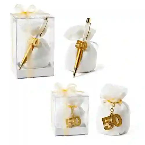 Bomboniere Linea Event 2025 Set regalo Nozze d\'Oro 50° Anniversario
