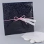 Partecipazione Matrimonio Elegante con fantasia floreale blu scuro - Tokyo